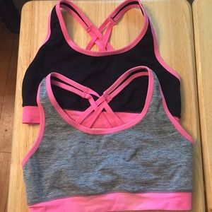 Zenana Sport sports bras - 2 included - size M.